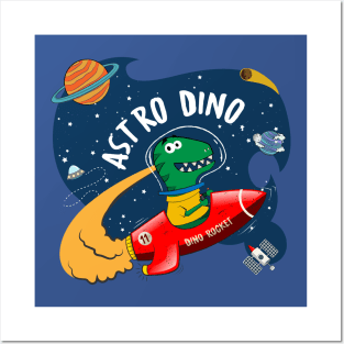 Astro Dino Posters and Art